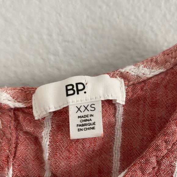 BP Striped Asymmetrical Hem Tank Size XXS - Picture 3 of 5